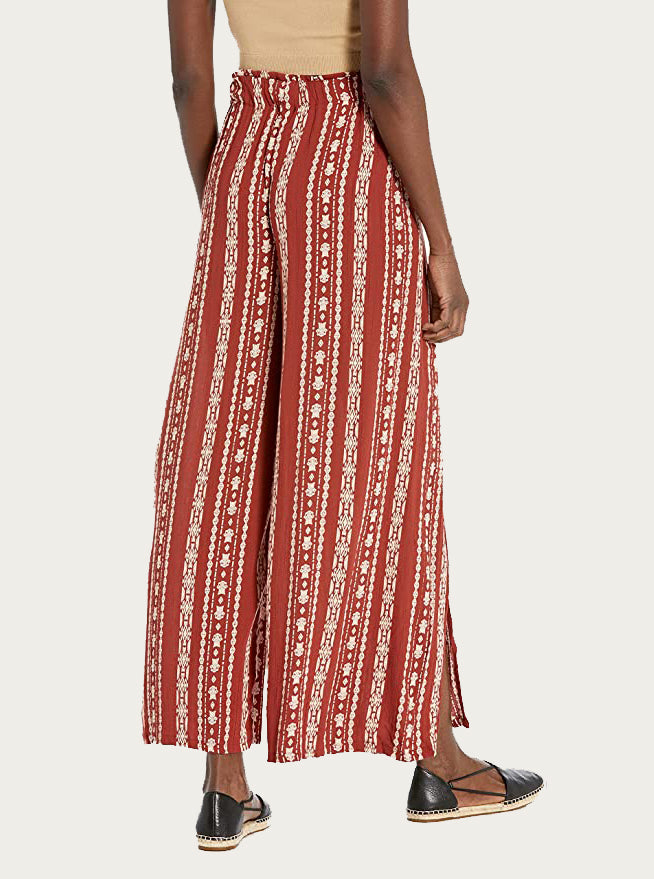 Summwe Wide-Leg Palazzo Boho Pant