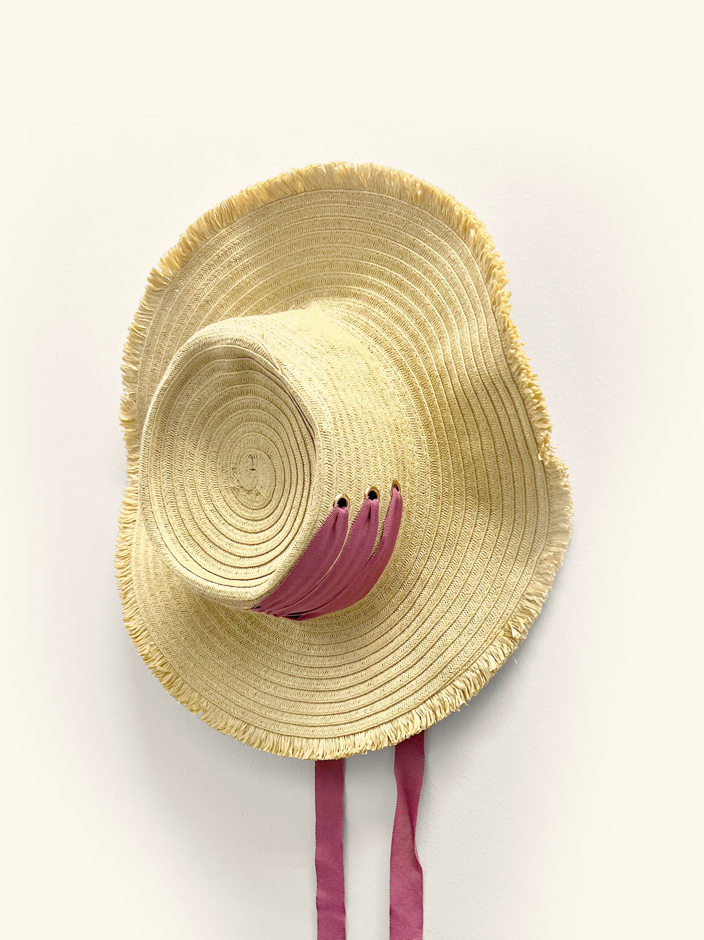 Lola Rise N' Shine Crisscross Tie Hat/ Rose