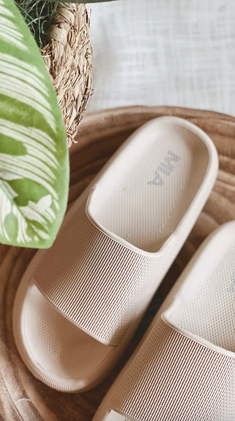 MIA Lexa Slide Sandals - Sand